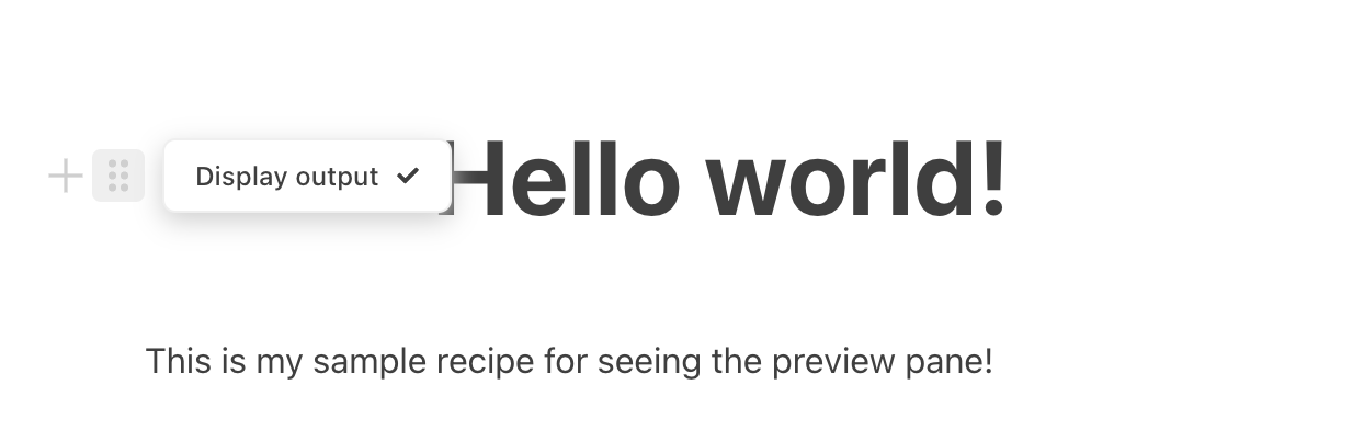 Create recipe image